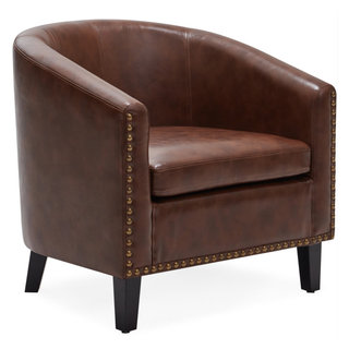 Belleze club chair tub faux leather accent new arrivals
