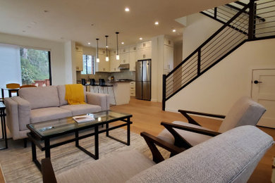Living room - transitional living room idea in San Francisco