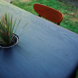 Integrated dining table - Table Tops And Bases