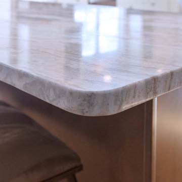 silestone-bianco river kitchen