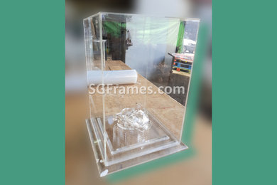 Glass / Acrylic Box – Display – 3D view – Box Type – SGFrames
