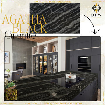 Agatha Black Granite