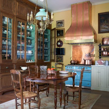 Green Kitchen Cabinets
