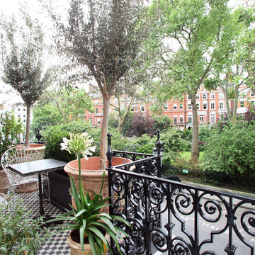Lennox Gardens - Small terrace and lightwell