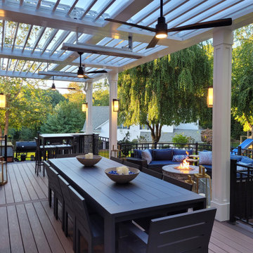 Classic Brick Home Outdoor Makeover - West Harrison, NY