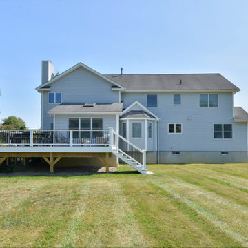 Raised Custom Deck with Hidden Storage