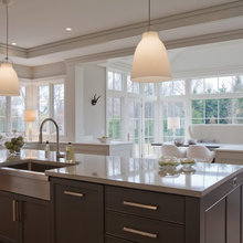 gray and white kitchens