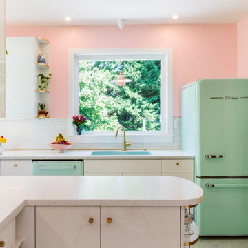 Retro Modern Kitchen
