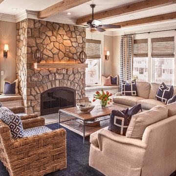 Traditional Style Beachfront Custom Home. Seaside Park, NJ