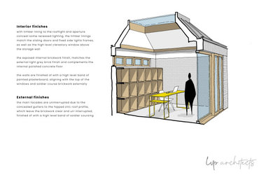Medium sized contemporary detached office/studio/workshop in Cambridgeshire.
