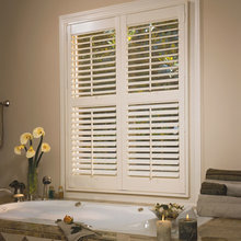 Bathtub window covering ideas