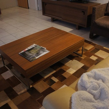 Rénovation d'un séjour, salle à manger et salle de bain