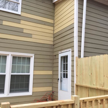 Storm Repair, Tree damaged deck, roof, and interior damage