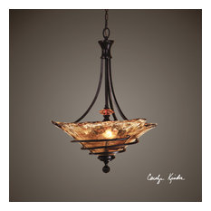 Uttermost Vitalia 3-Light Pendant, Oil Rubbed Bronze