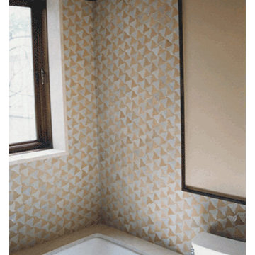 Pinwheel Mosaic Tile Install