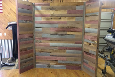 Home office - rustic home office idea in Other