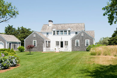 Example of a classic exterior home design in Boston