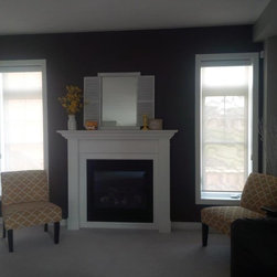 My Completed Window Treatments - Roller Shades