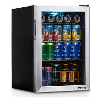 Newair AB-850 84-Can Stainless Steel Beverage Cooler