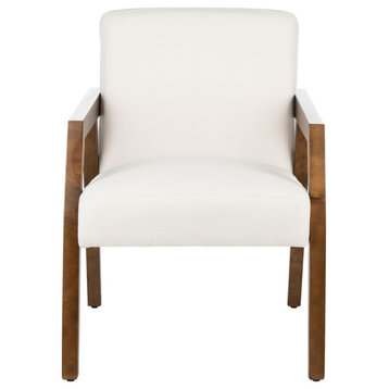 Safavieh Olyvar Arm Chair, White