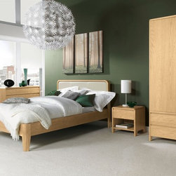 Capri Oak Bed - Lit Adulte