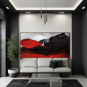 Large Entryway Statement Art
