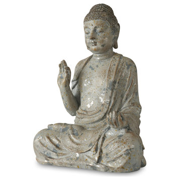 Vintage Style Buddha, 9.75 Inches