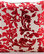 Red Red Floral 26"x26" Burnout Velvet Euro Sham, Cayenne Red Florals