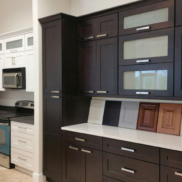 Ebony Shaker Cabinets