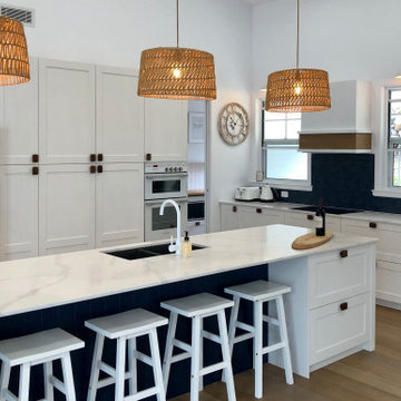 Coastal Farmhouse Kitchen