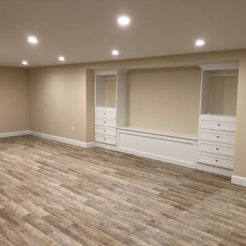 Basement Finishing and Storage Optimization by Sun Shore Construction
