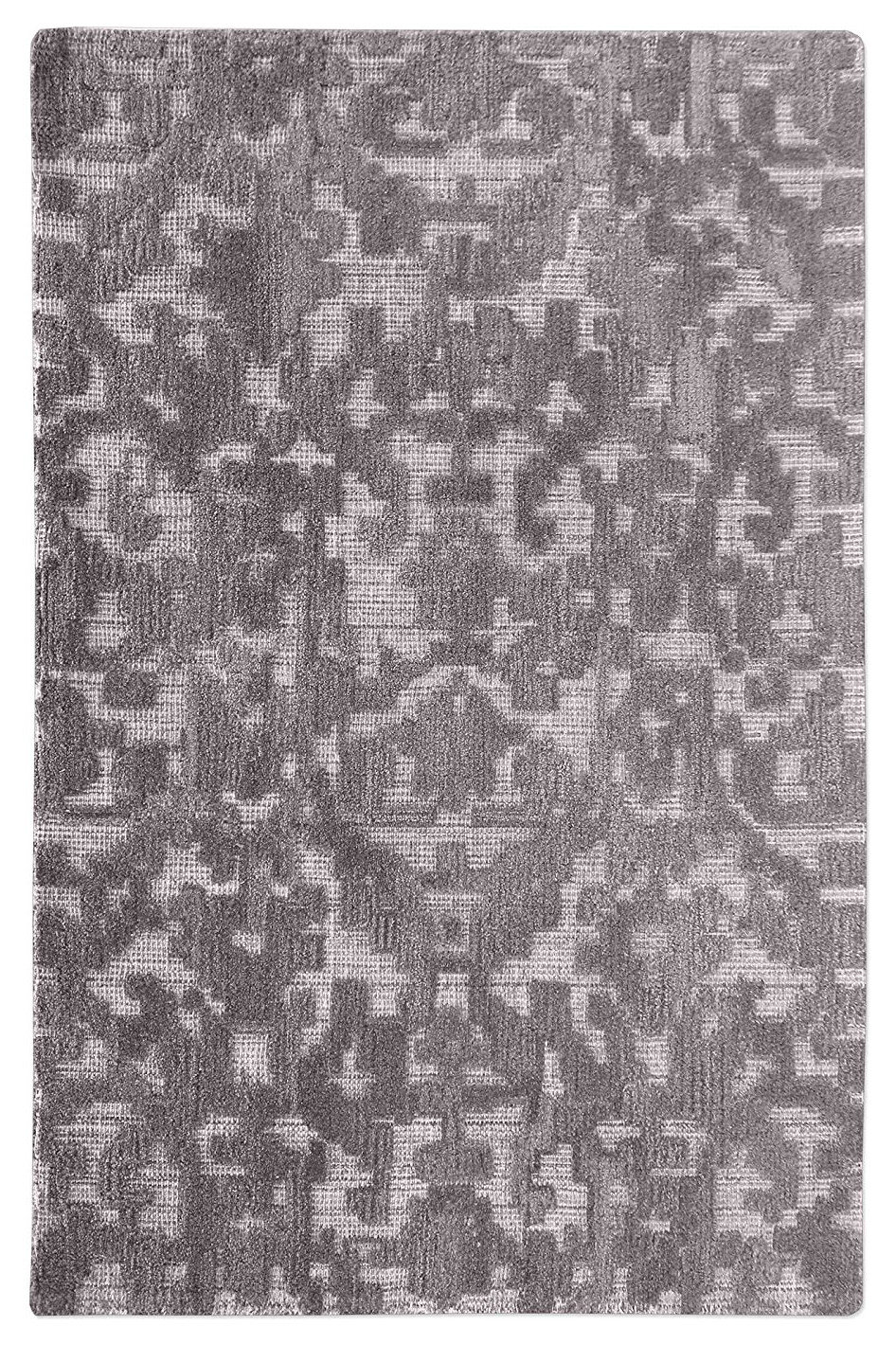 Uttermost Ebro 8' x 10' Hand Tufted Wool Rug in Gray, 9 X 12 ...