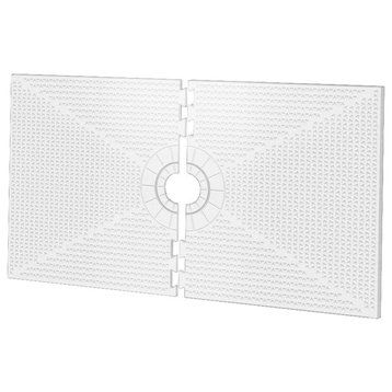 32"x60" TruSlope Pre-formed Shower Tray, Center Drain