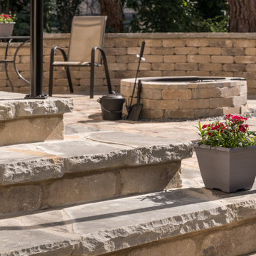 Stone Paver Patio - Atlanta