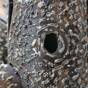 Artistic Metal Logs - Fire Pit Ideas