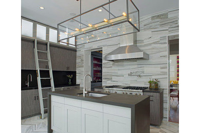 Trendy kitchen photo in Atlanta
