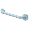 42 Inch Grab Bar With Safety Grip, Wall Mount Coated Grab Bar, Light Blue