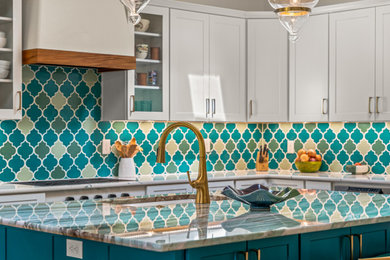 Broadmoor Green Arabesque Kitchen
