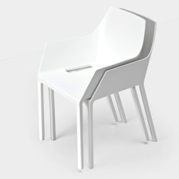 Mem Stackable Outdoor Armchair - Pack of 4 - Dining Chairs