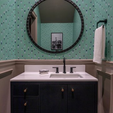 Raleigh NC Bonus Room Remodel — Golf Simulator Lounge & Wet Bar