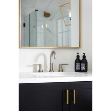 Delta 3559-MPU Trinsic Widespread Bathroom Faucet - Champagne Bronze