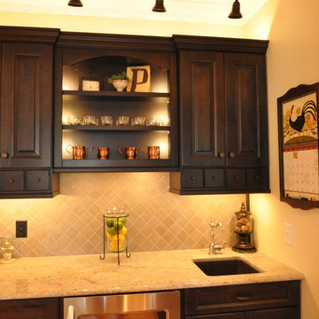 Tin Ceiling Farm Kitchen Make-Over