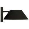 Solano 1-Light LED Outdoor Wall Mount in Black
