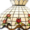 Meyda Lighting 228514 62" High Roseborder Floor Lamp