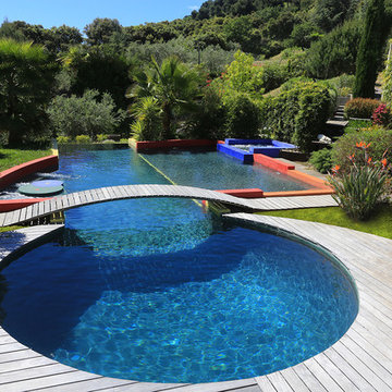 Piscine contemporaine