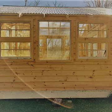 Greenhouse of Reclaimed Windows