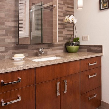 NW Contempory Master Bath
