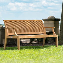 Laguna 6ft Teak Bench - Outdoor Benches