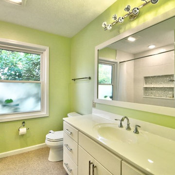West Lafayette Master Bath, Hall Bath and Powder Room Remodel