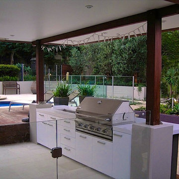 Outdoor living space in Dolans Bay NSW